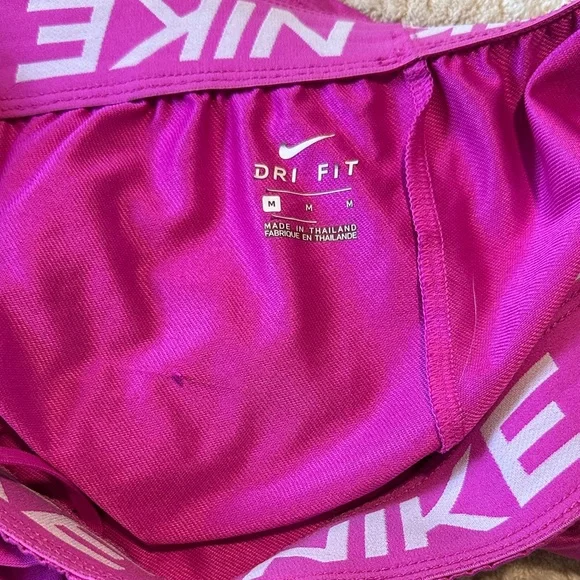 Nike Women's Magenta Athletic Shorts - Picture 8 of 12